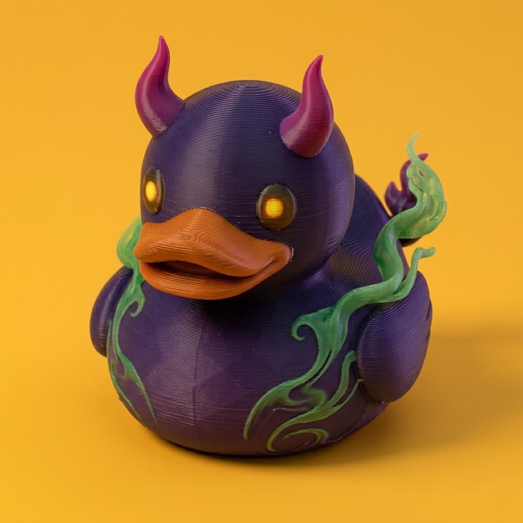 Halloween Evil Spirit Duck