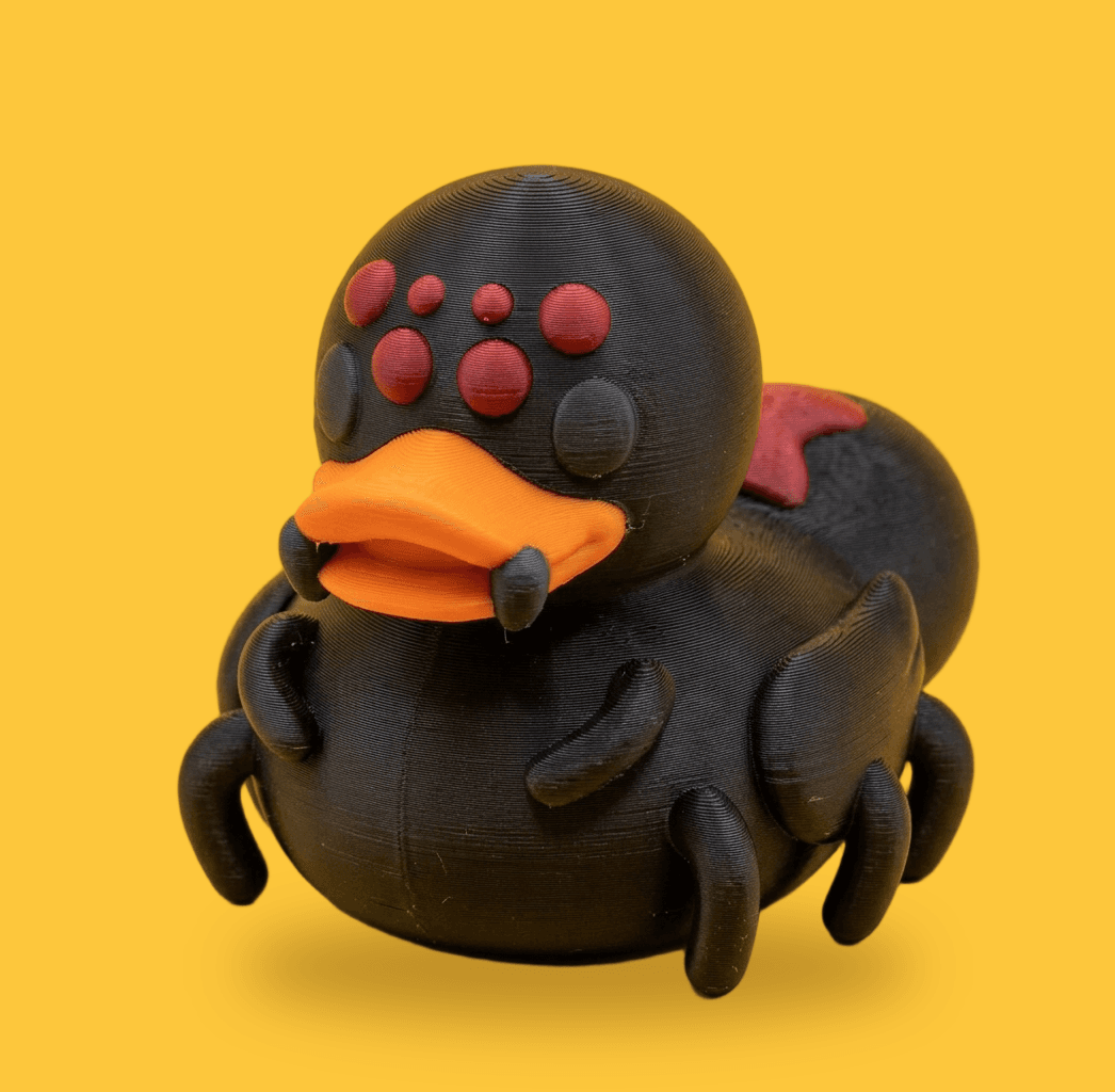 Halloween Spider Duck