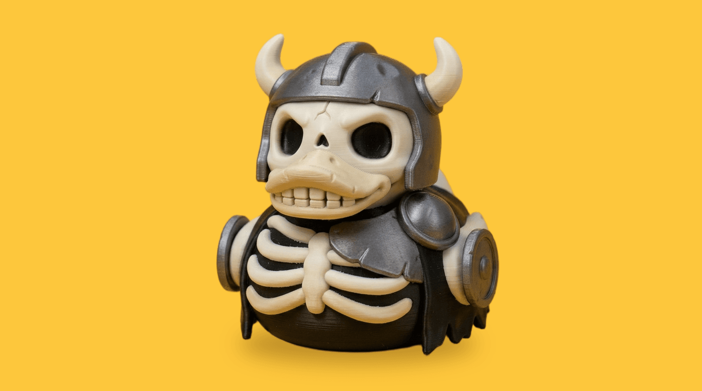 Skeleton Warrior Duck
