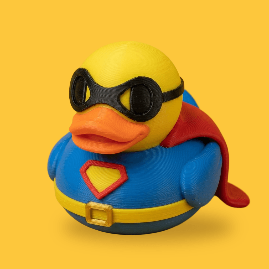 Superhero Dad Duck